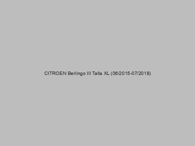 Enganches económicos para CITROEN Berlingo III Talla XL (06/2015-07/2018)